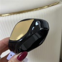 bracciale con dettaglio oro sul davanti shine